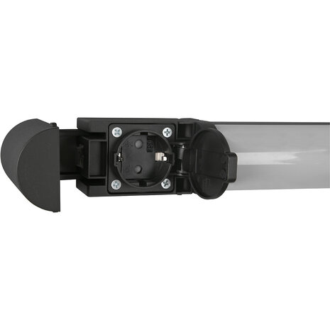 HLW LED LED Wandlamp 8W Warm Wit 3000K - Mat Zwart, Spatwaterdicht IP44 & Duurzaam