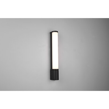 HLW LED LED Wandlamp 8W Warm Wit 3000K - Mat Zwart, Spatwaterdicht IP44 & Duurzaam