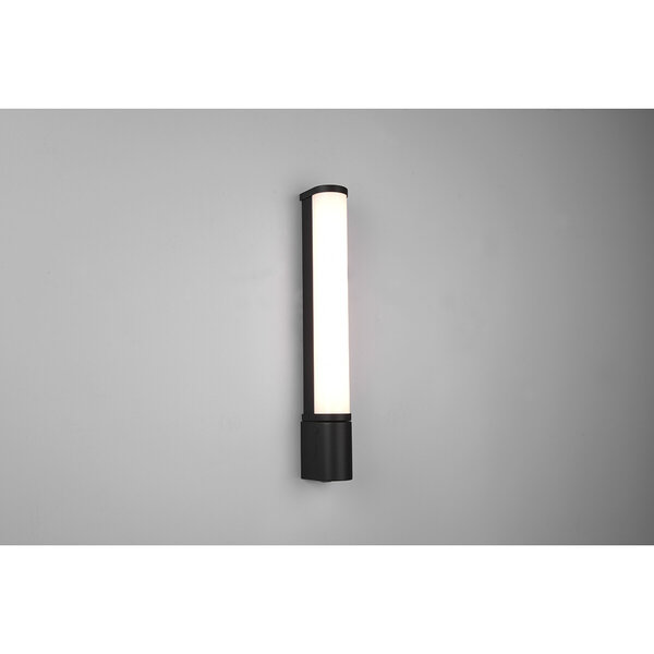 HLW LED LED Wandlamp 8W Warm Wit 3000K - Mat Zwart, Spatwaterdicht IP44 & Duurzaam