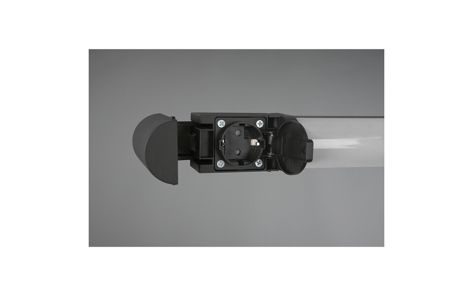 HLW LED LED Wandlamp 8W Warm Wit 3000K - Mat Zwart, Spatwaterdicht IP44 & Duurzaam HLW LED LED Wandlamp 8W Warm Wit 3000K - Mat Zwart, Spatwaterdicht IP44 & Duurzaam