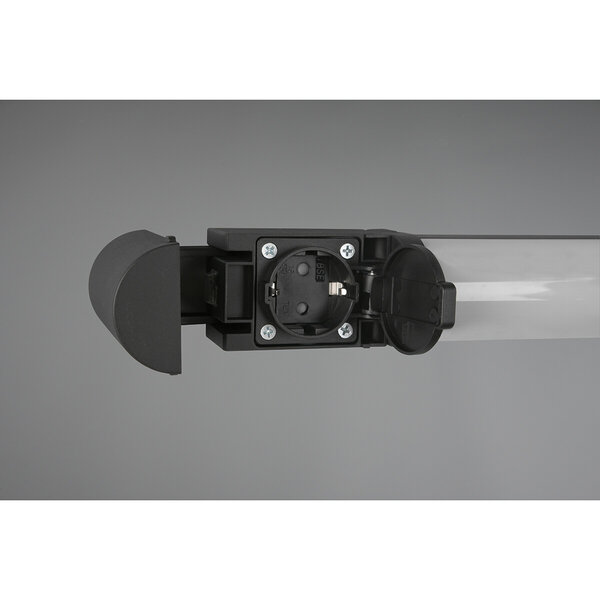 HLW LED LED Wandlamp 8W Warm Wit 3000K - Mat Zwart, Spatwaterdicht IP44 & Duurzaam