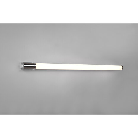 HLW LED LED Wandlamp 21W Warm Wit 3000K Spatwaterdicht IP44 Glans Chroom