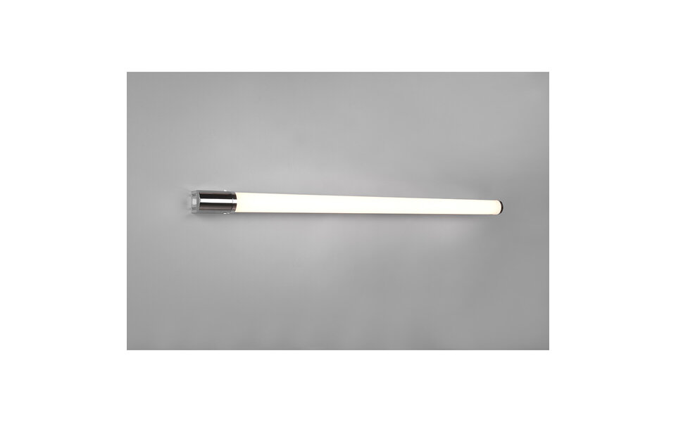 HLW LED LED Wandlamp 21W Warm Wit 3000K Spatwaterdicht IP44 Glans Chroom