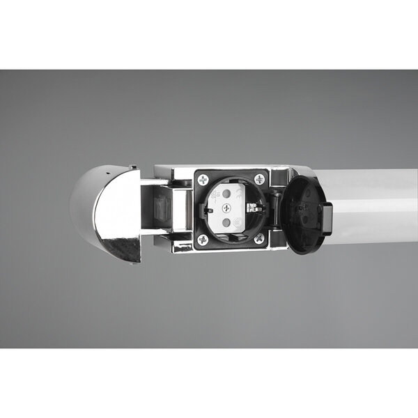 HLW LED LED Wandlamp 21W Warm Wit 3000K Spatwaterdicht IP44 Glans Chroom