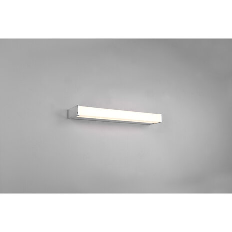 HLW LED LED Wandlamp 6W Warm Wit 3000K Spatwaterdicht IP44 - Mat Chroom Aluminium HLW LED LED Wandlamp 6W Warm Wit 3000K Spatwaterdicht IP44 - Mat Chroom Aluminium