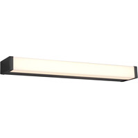 LED wandlamp | 6W | 3000K | Mat Zwart | IP44 | Verstelb.