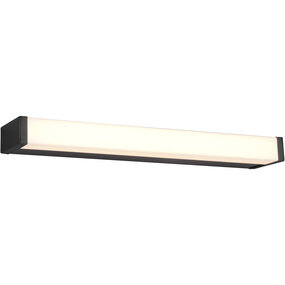LED wandlamp | 6W | 3000K | Mat Zwart | IP44 | Verstelb.