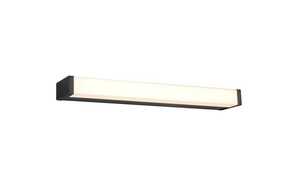 HLW LED LED Wandlamp Mat Zwart - 6W Warm Wit 2700K–3000K, Waterdicht, Beam Angle Verstelbaar