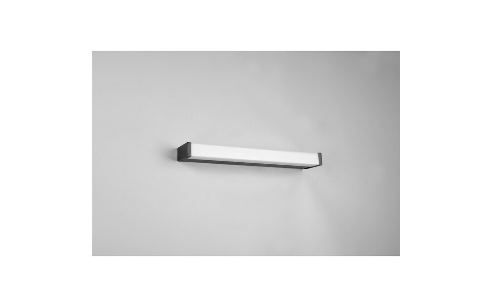 HLW LED LED Wandlamp Mat Zwart - 6W Warm Wit 2700K–3000K, Waterdicht, Beam Angle Verstelbaar