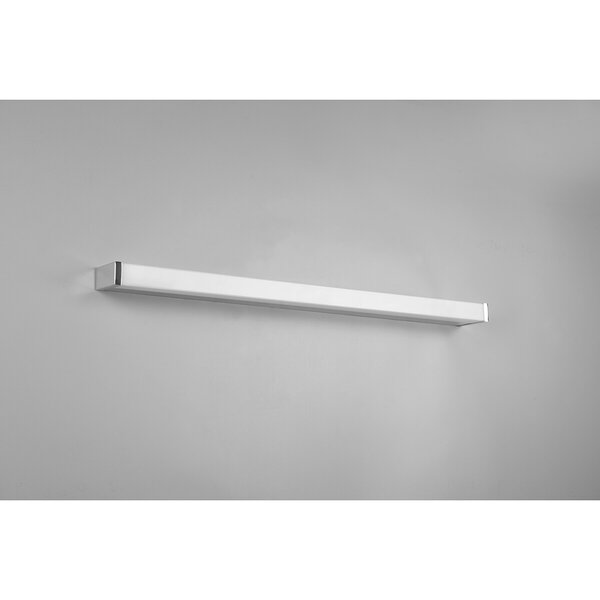 HLW LED LED Wandlamp 12W Warm Wit 3000K - Spatwaterdicht IP44, Verstelbare Beam Angle, Mat Chroom HLW LED LED Wandlamp 12W Warm Wit 3000K - Spatwaterdicht IP44, Verstelbare Beam Angle, Mat Chroom