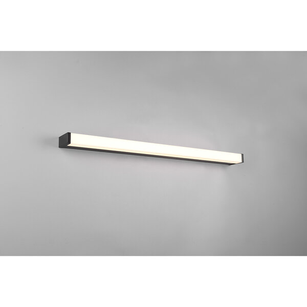 HLW LED LED Wandlamp Mat Zwart - 12W Warm Wit 2700K-3000K Waterdicht IP44 Beam Angle Verstelbaar