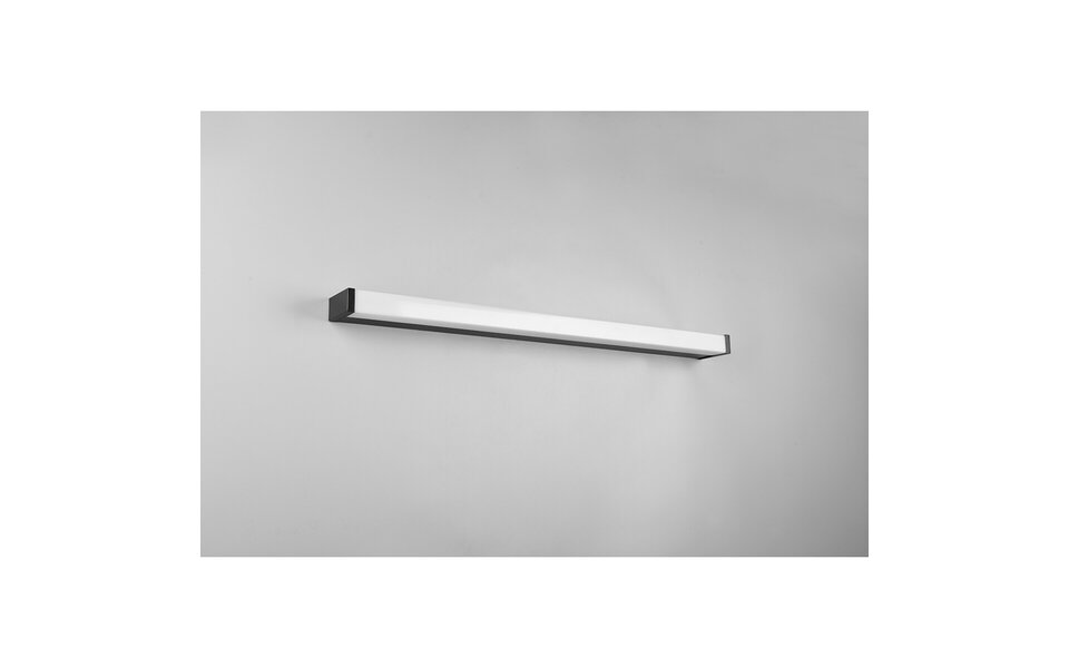 HLW LED LED Wandlamp Mat Zwart - 12W Warm Wit 2700K-3000K Waterdicht IP44 Beam Angle Verstelbaar