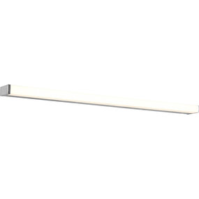 LED wandlamp | 20W | 3000K Warm wit | IP44 | Mat chroom