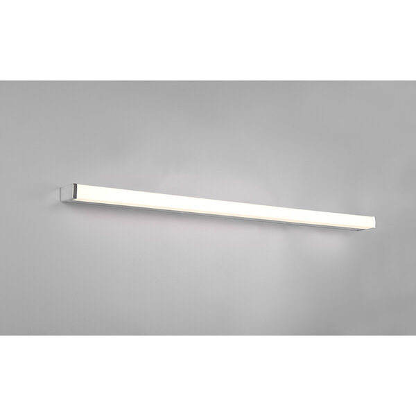 HLW LED LED Wandlamp Trion Fabian 20W Warm Wit 3000K Spatwaterdicht IP44 Mat Chroom