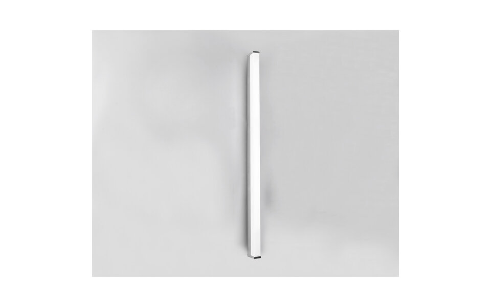 HLW LED LED Wandlamp Trion Fabian 20W Warm Wit 3000K Spatwaterdicht IP44 Mat Chroom