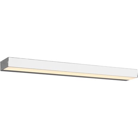 LED Wandlamp 8W Warm Wit 3000K - Mat Chroom - Beam Angle Verstelbaar - Up & Down LED Wandlamp 8W Warm Wit 3000K - Mat Chroom - Beam Angle Verstelbaar - Up & Down