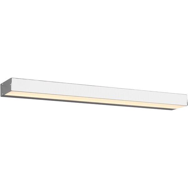 HLW LED LED Wandlamp 8W Warm Wit 3000K - Mat Chroom - Beam Angle Verstelbaar - Up & Down HLW LED LED Wandlamp 8W Warm Wit 3000K - Mat Chroom - Beam Angle Verstelbaar - Up & Down