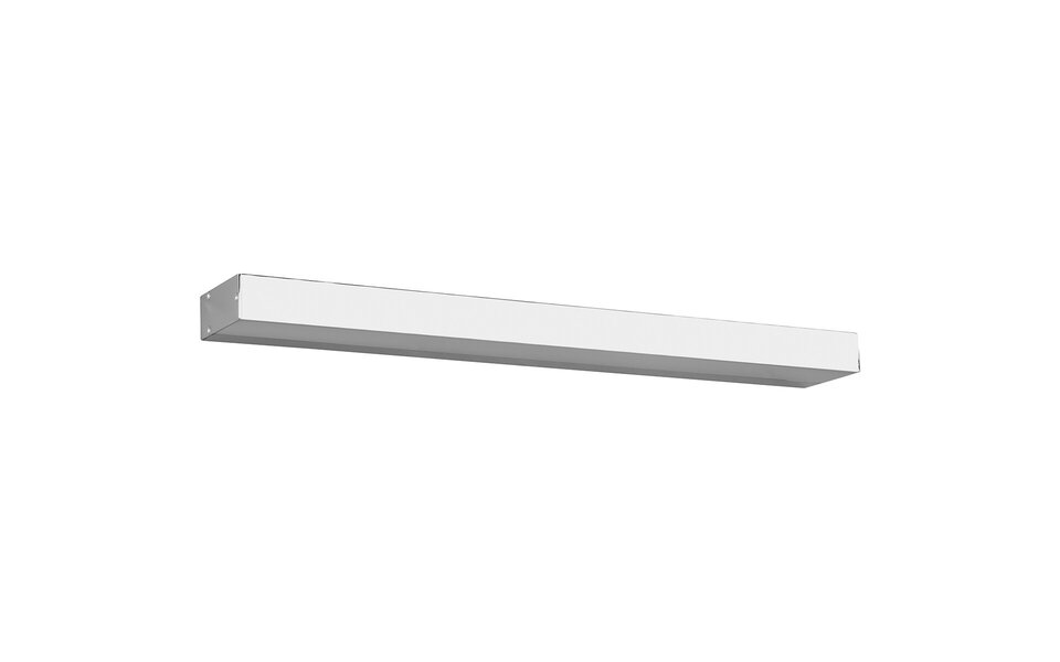 HLW LED LED Wandlamp 8W Warm Wit 3000K - Mat Chroom - Beam Angle Verstelbaar - Up & Down