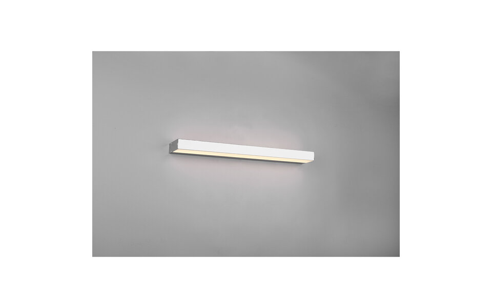 HLW LED LED Wandlamp 8W Warm Wit 3000K - Mat Chroom - Beam Angle Verstelbaar - Up & Down