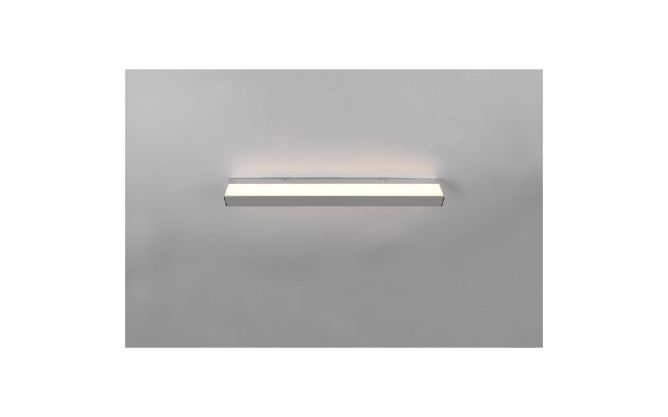 HLW LED LED Wandlamp 8W Warm Wit 3000K - Mat Chroom - Beam Angle Verstelbaar - Up & Down