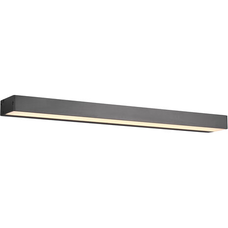 HLW LED LED Wandlamp Mat Zwart - 8W Warm Wit 3000K, Beam Angle Verstelbaar, Up & Down HLW LED LED Wandlamp Mat Zwart - 8W Warm Wit 3000K, Beam Angle Verstelbaar, Up & Down