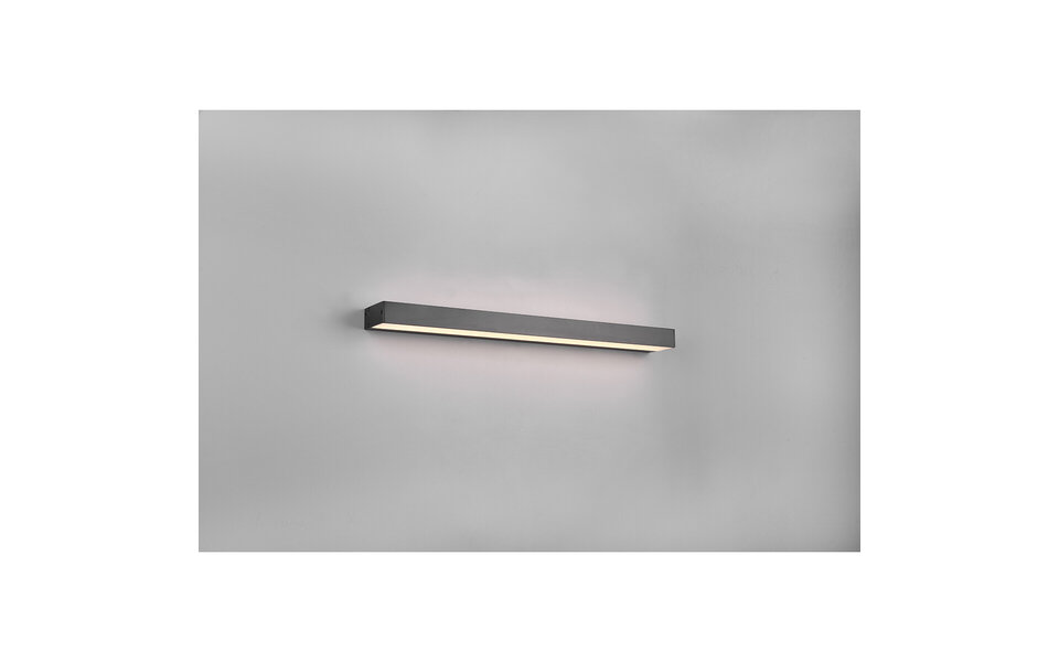 HLW LED LED Wandlamp Mat Zwart - 8W Warm Wit 3000K, Beam Angle Verstelbaar, Up & Down HLW LED LED Wandlamp Mat Zwart - 8W Warm Wit 3000K, Beam Angle Verstelbaar, Up & Down