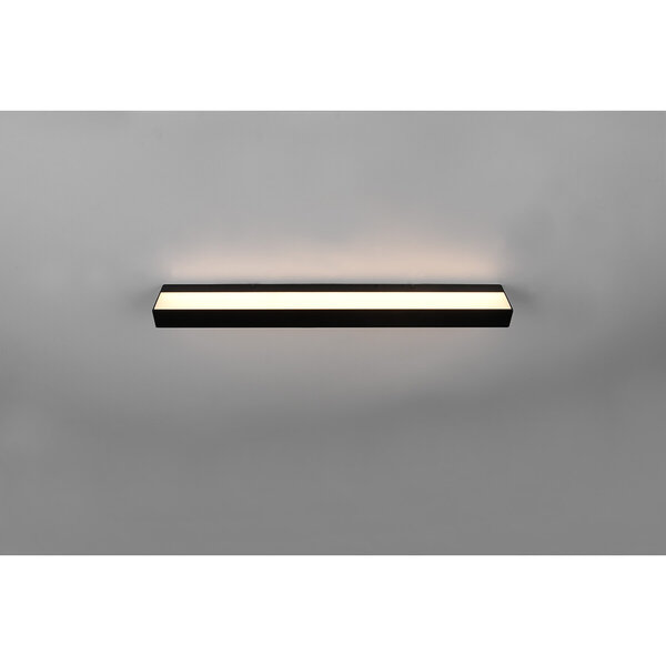 HLW LED LED Wandlamp Mat Zwart - 8W Warm Wit 3000K, Beam Angle Verstelbaar, Up & Down HLW LED LED Wandlamp Mat Zwart - 8W Warm Wit 3000K, Beam Angle Verstelbaar, Up & Down