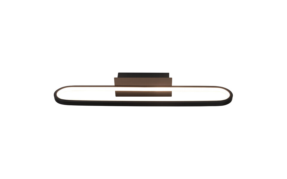 HLW LED Waterdichte LED Vloerlamp & Spiegelverlichting 22W Warm Wit 2700K-3000K Zwart