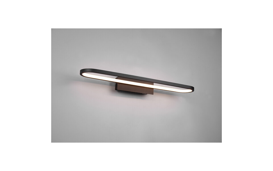 HLW LED Waterdichte LED Vloerlamp & Spiegelverlichting 22W Warm Wit 2700K-3000K Zwart