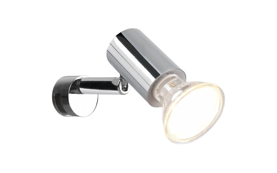 HLW LED LED Wandlamp Trion Loreno - Spatwaterdicht IP44, GU10 Fitting, Glans Chroom