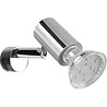 HLW LED LED Wandlamp Trion Loreno - Spatwaterdicht IP44, GU10 Fitting, Glans Chroom