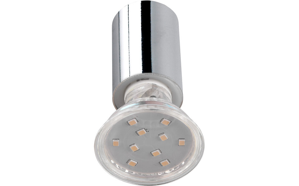 HLW LED LED Wandlamp Trion Loreno - Spatwaterdicht IP44, GU10 Fitting, Glans Chroom