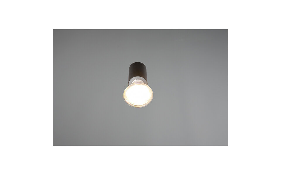 HLW LED Moderne LED Wandlamp Mat Zwart - Spatwaterdicht IP44, GU10 Fitting & Aluminium