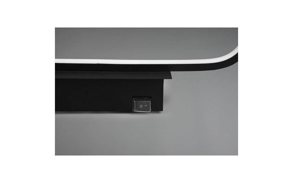 HLW LED LED Vloerlamp - Waterdichte Zwarte & Witte LED Lamp 17W Warm Wit 2700K-3000K