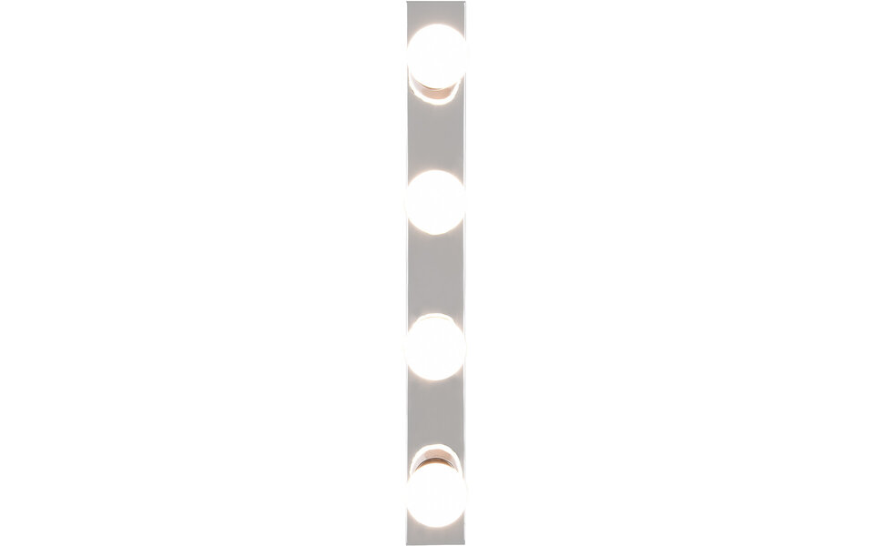 HLW LED LED Wandlamp Trion Teatri - Spatwaterdicht IP44, Mat Chroom & Beam Angle Verstelbaar