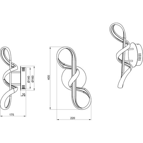 HLW LED Dimbare LED Wandlamp 18W - Mat Wit, Neutraal Wit Licht | LED Vloerlamp & Wandlamp HLW LED Dimbare LED Wandlamp 18W - Mat Wit, Neutraal Wit Licht | LED Vloerlamp & Wandlamp