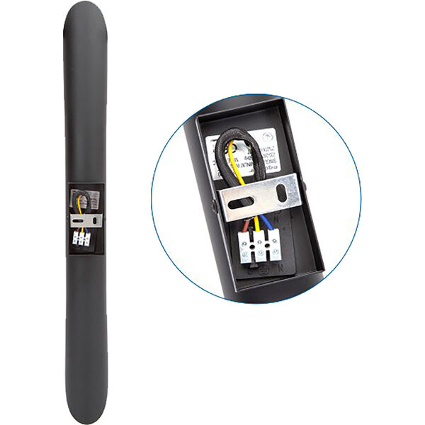 HLW LED LED Wandlamp - Mat Zwart & Gouden Aluminium - 2-lichts Up & Down Verlichting