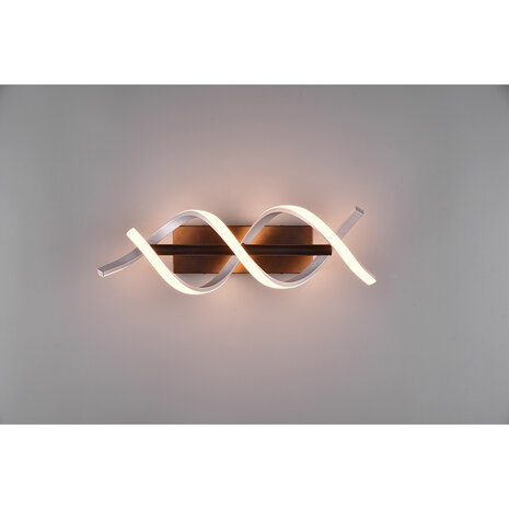 HLW LED Dimbare LED Wandlamp 22W - Trion Sarina - Beam Angle Verstelbaar - Geborsteld Zilver HLW LED Dimbare LED Wandlamp 22W - Trion Sarina - Beam Angle Verstelbaar - Geborsteld Zilver