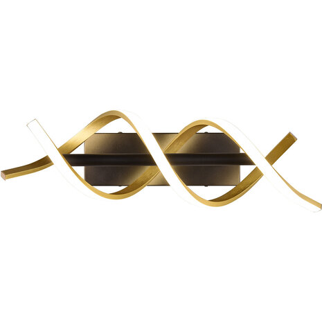 HLW LED Trion Sarina 22W Dimbare LED Wandlamp - Mat Gouden Aluminium & Verstelbare Beam Angle