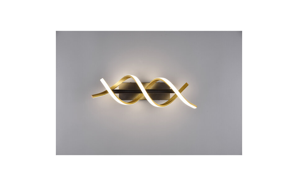 HLW LED Trion Sarina 22W Dimbare LED Wandlamp - Mat Gouden Aluminium & Verstelbare Beam Angle HLW LED Trion Sarina 22W Dimbare LED Wandlamp - Mat Gouden Aluminium & Verstelbare Beam Angle