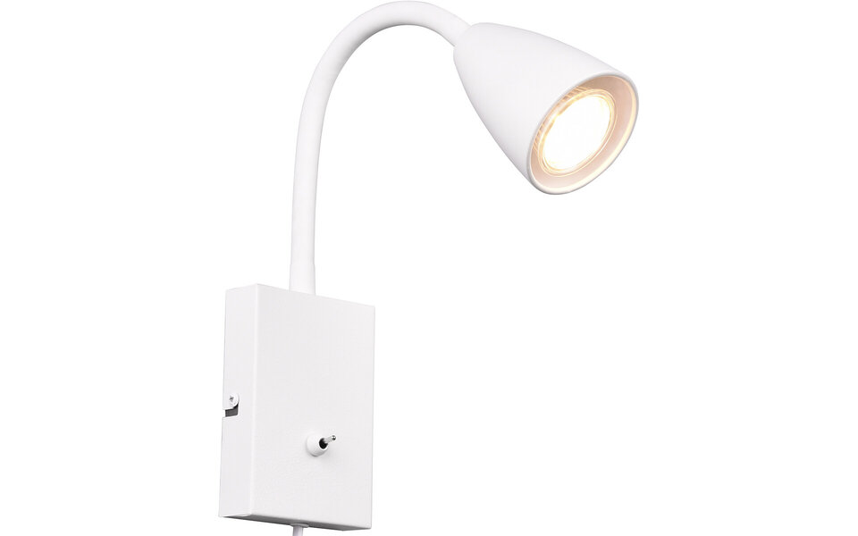 HLW LED Stijlvolle LED Wandspot - Mat Wit Aluminium, GU10 Fitting & Beam Angle Verstelbaar HLW LED Stijlvolle LED Wandspot - Mat Wit Aluminium, GU10 Fitting & Beam Angle Verstelbaar