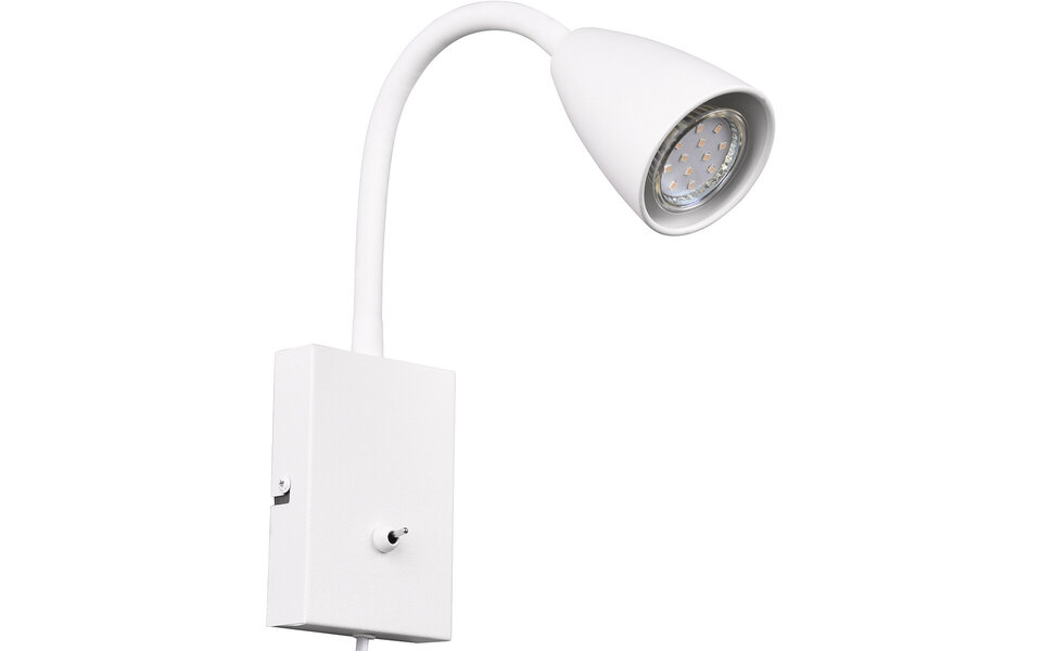 HLW LED Stijlvolle LED Wandspot - Mat Wit Aluminium, GU10 Fitting & Beam Angle Verstelbaar HLW LED Stijlvolle LED Wandspot - Mat Wit Aluminium, GU10 Fitting & Beam Angle Verstelbaar