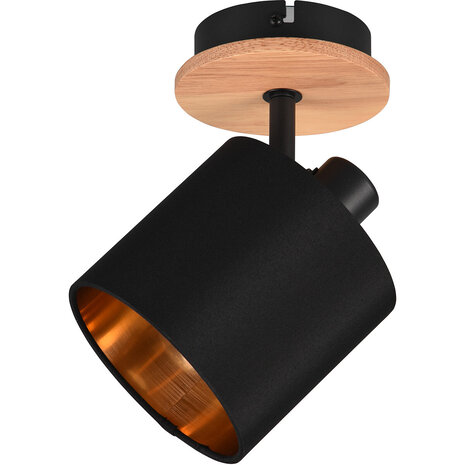 HLW LED LED Wandspot Trion Torry - Mat Bruin, Aluminium, E14 Fitting, LED Spot