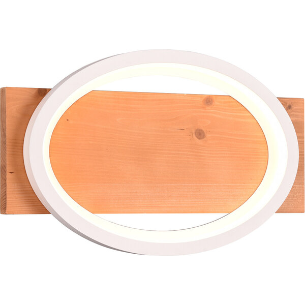 HLW LED Dimbare LED Wandlamp 16W - Warm Wit 2700K-3000K - Mat Wit Metaal - Verstelbare Beam Angle