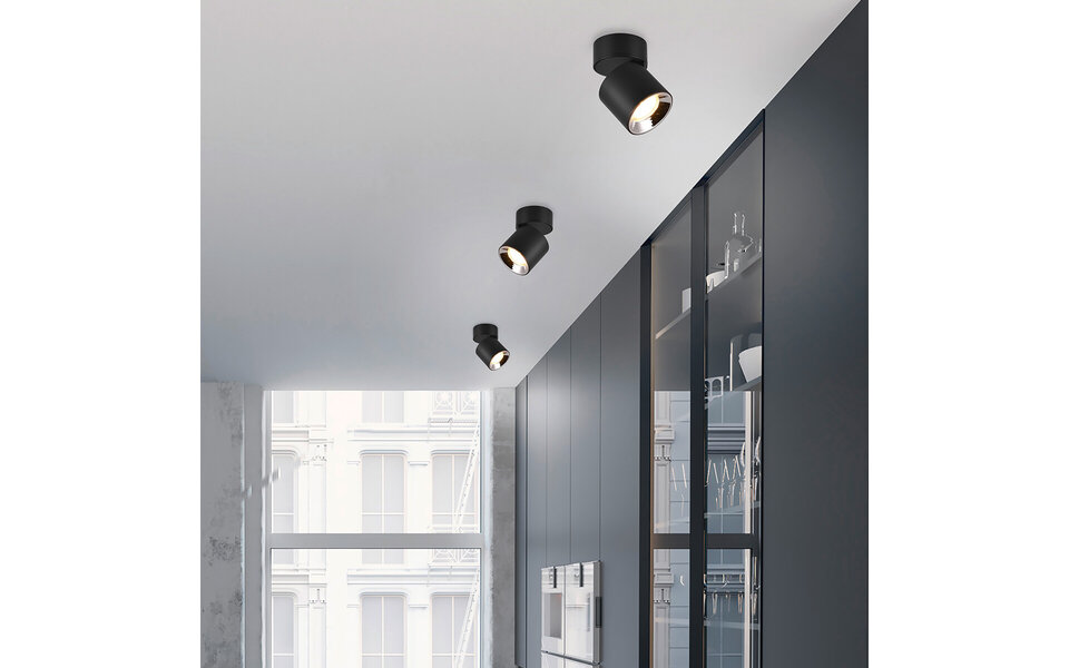 HLW LED Stijlvolle LED Wandlamp Mat Zwart met GU10 Fitting - Duurzaam Metaal HLW LED Stijlvolle LED Wandlamp Mat Zwart met GU10 Fitting - Duurzaam Metaal