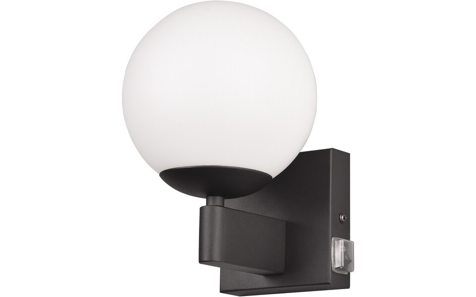 HLW LED Trion Aluk LED Wandlamp - Mat Zwarte Metalen Vloerlamp met E14 Fitting HLW LED Trion Aluk LED Wandlamp - Mat Zwarte Metalen Vloerlamp met E14 Fitting