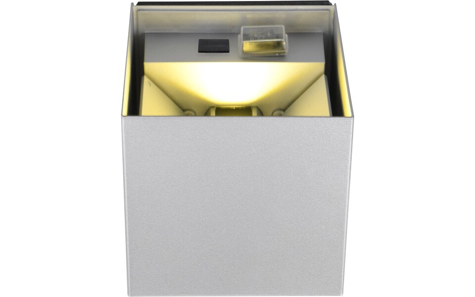 HLW LED LED Wandlamp met Sensor 5W – Warm Wit 3000K – Titaan Metalen Tuinverlichting HLW LED LED Wandlamp met Sensor 5W – Warm Wit 3000K – Titaan Metalen Tuinverlichting