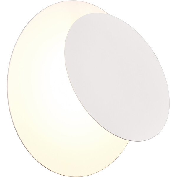 HLW LED LED Wandlamp Trion Marina - Metalen Vloerlamp, Warm Wit 2700K–3000K, 6W LED, Mat Wit