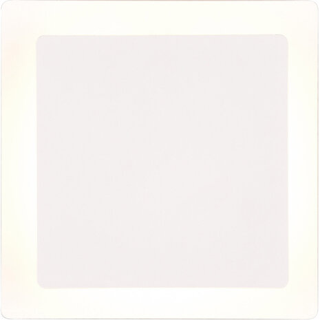 HLW LED LED Wandlamp Mat Wit | 6W LED, Warm Wit 2700K–3000K | Metalen Vloerlamp