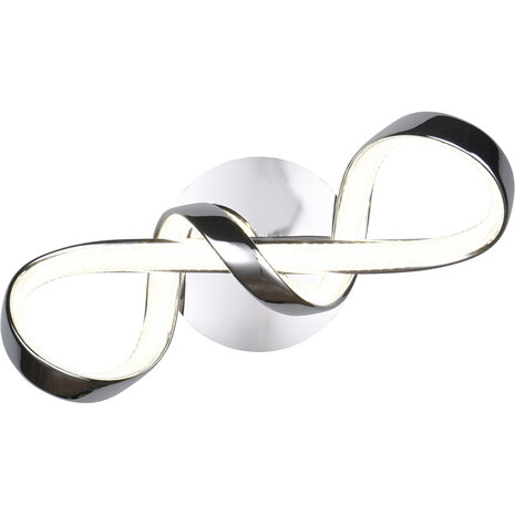 HLW LED Dimbare LED Wandlamp 18W met Metalen Rond Armatuur en Natuurlijk Wit Licht